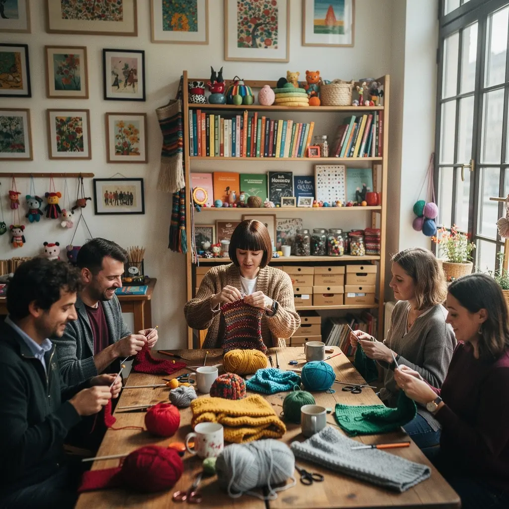 Kreatív ötletek gyűjteménye, bemutatva a késztermékeket és azok készítését.