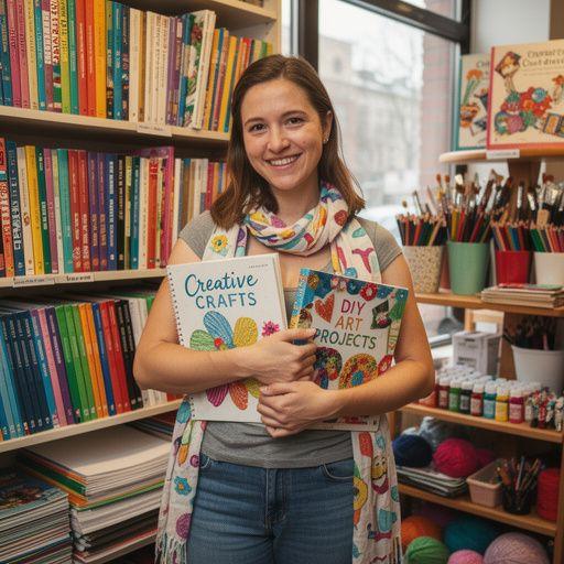 Hímzéshez szükséges alapanyagok és minták, színes cérnákkal és tűkkel.